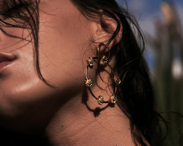 Elise Tsikis Paris Boucles Marguerite Large