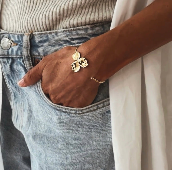 Elise Tsikis Paris Bracelet Jonc Pensee