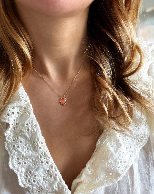 elise tsikis paris Collier Esperenza Octobre Rose