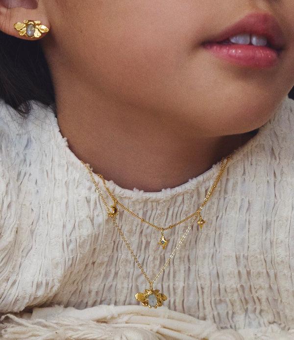 elise tsikis paris Collier Galaxi