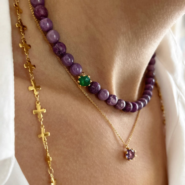 Elise Tsikis Paris Collier Ismailaga