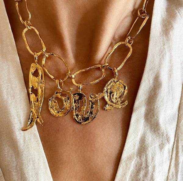 Elise Tsikis Paris Collier Love - Archive