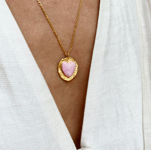 Elise Tsikis Paris Collier Travia Octobre Rose