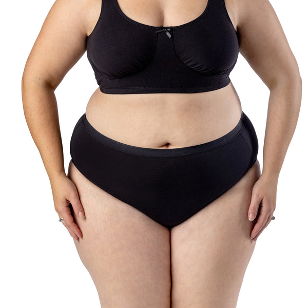 Elita Culotte Ample En Microfibre à Jambe échancrée Plus Pour Femme