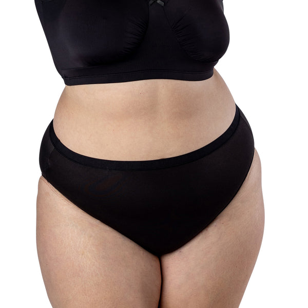 Elita Culotte Ample En Microfibre à Jambe échancrée Plus Pour Femme