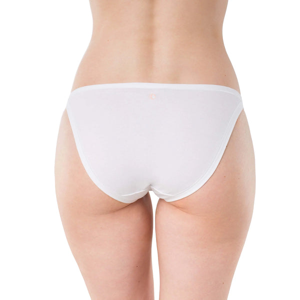 Elita Culotte De Bikini Taille Basse En Coton Pour Femme