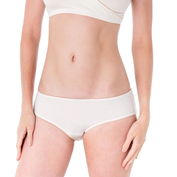 elita Culotte en bambou pour femme - Jambe haute avec taille basse