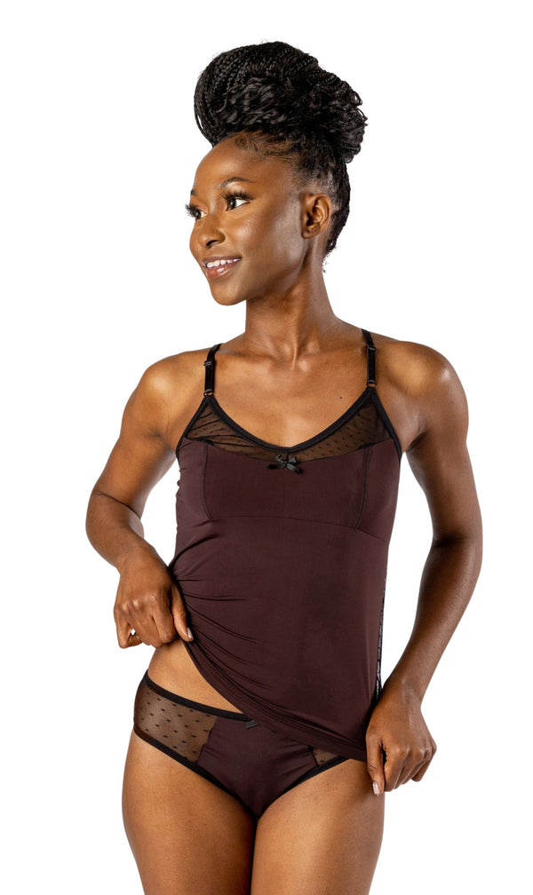 Elita Camisole Profilée « Silk Magic + Mesh »