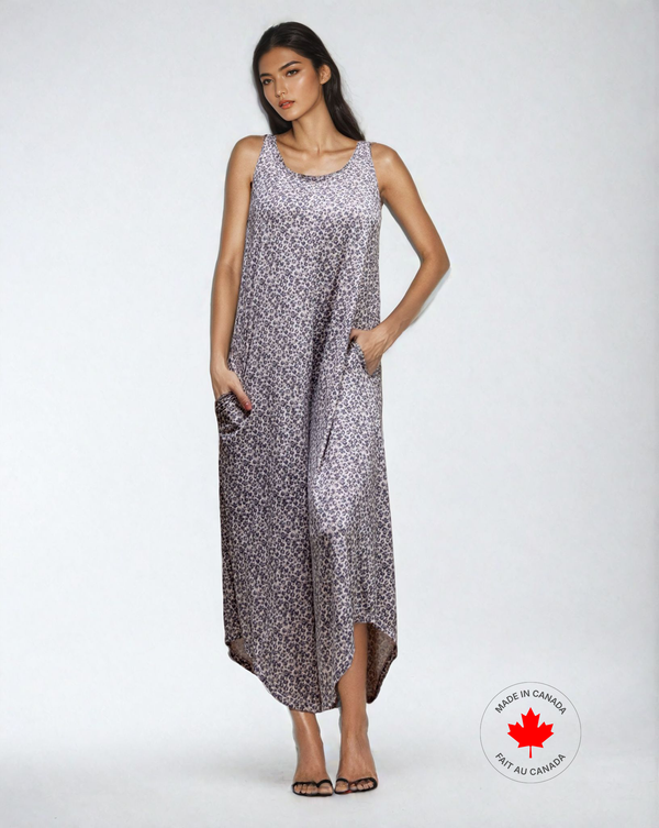 elita Sleeveless Wide Leg Romper