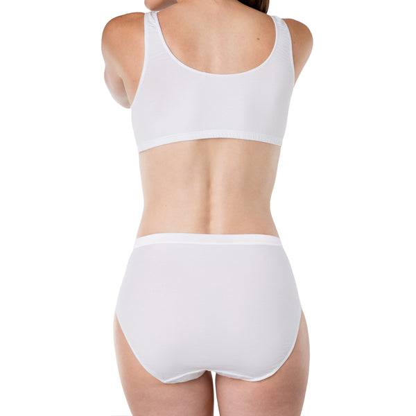 Elita Slip En Coton Doux Coupe Haute Pour Femme