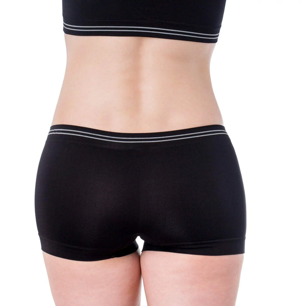 Elita Short Garçon Sans Couture Taille Basse Pour Femme