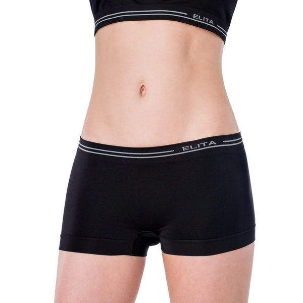 elita Short garçon sans couture taille basse pour femme