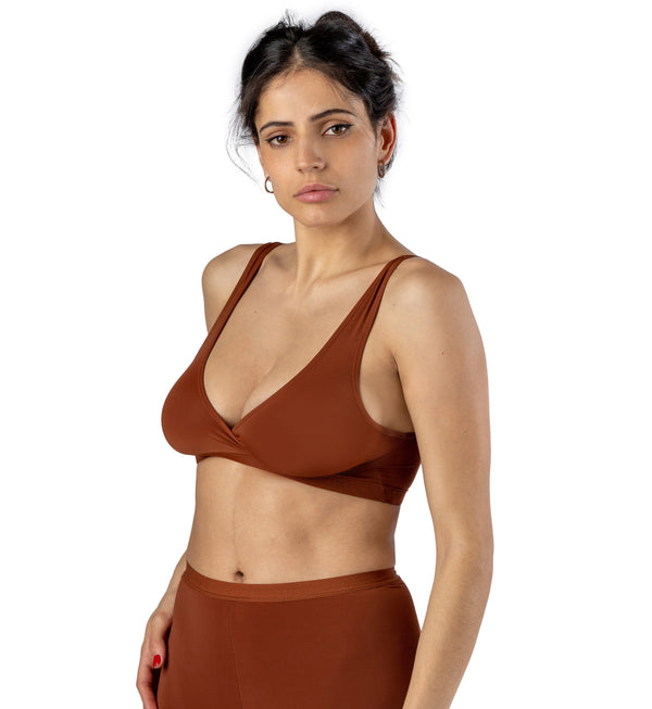 Elita Soutien-Gorge Croisé En Microfibre 'Silk Magic' Pour Femme
