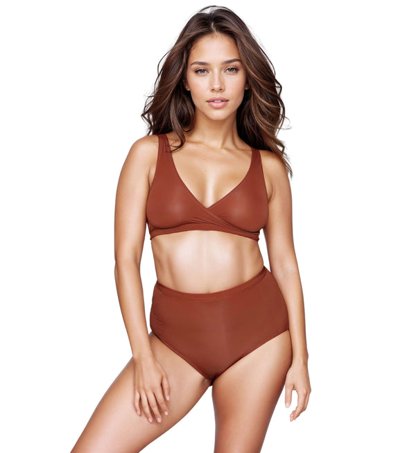 elita Soutien-Gorge Croisé en Microfibre 'Silk Magic' pour Femme