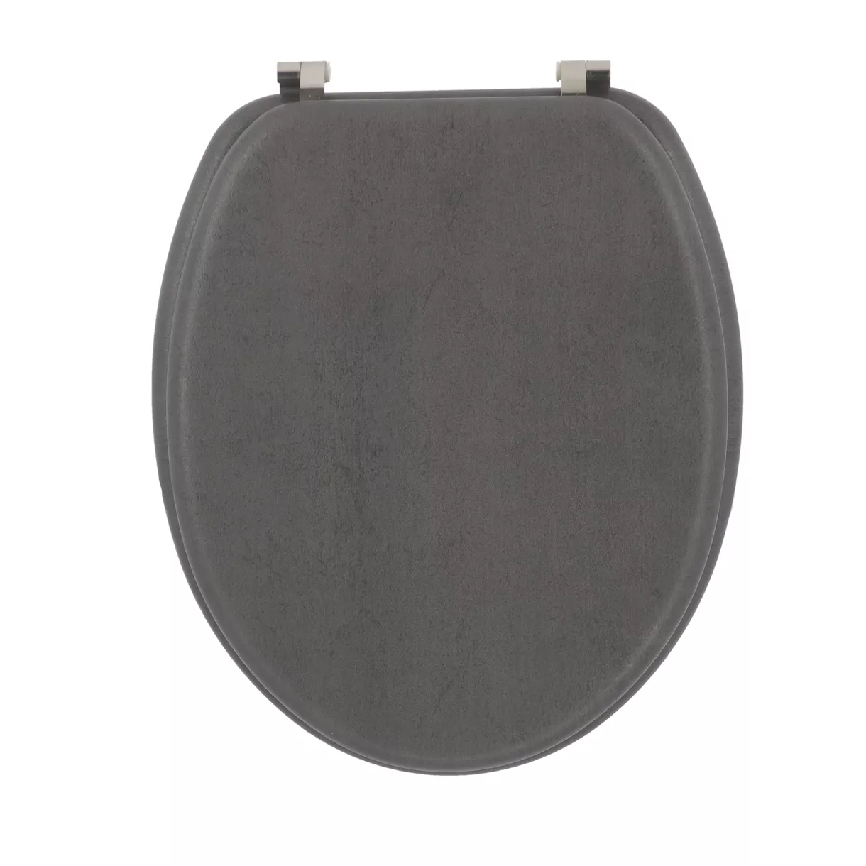 eminza Abattant WC 18 pouces en bois Façon Béton Gris