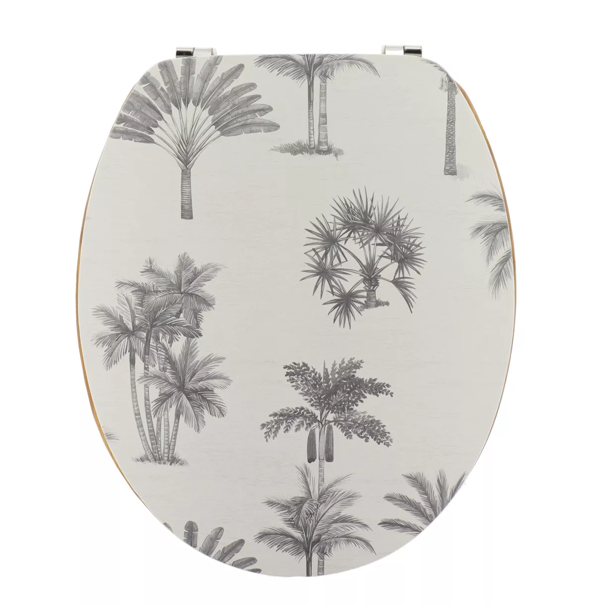 eminza Abattant WC 18 pouces MDF Arizona Dream Gris