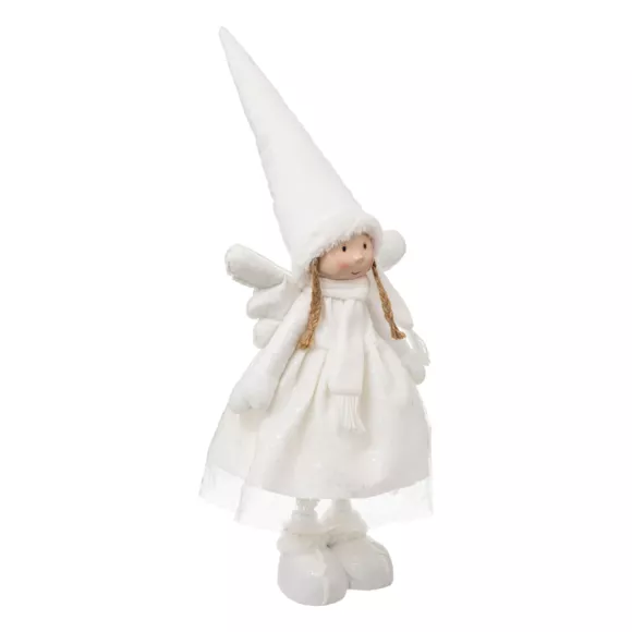 Eminza Ange De Noël Déco (H120 Cm) Ilda Et Jambes Téléscopiques