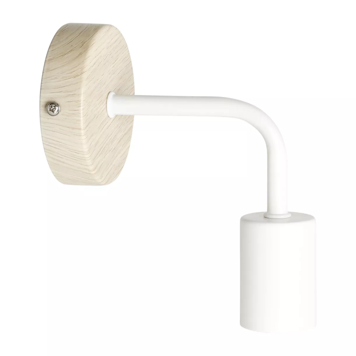 eminza Applique murale métal (16 5 x 14 cm) Astre Blanche