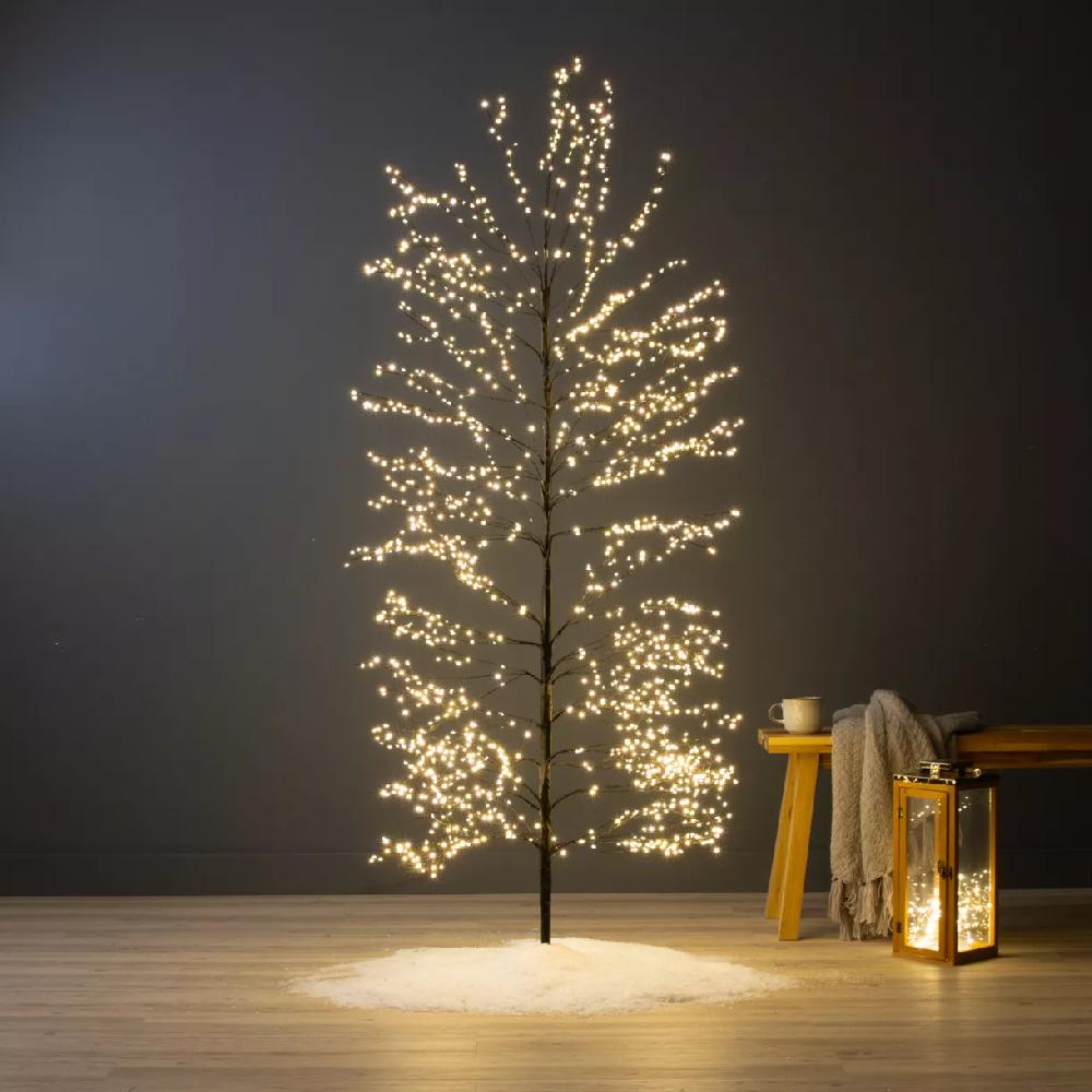 eminza Arbre lumineux 1755 LED (H180 cm) Wonderland Blanc chaud