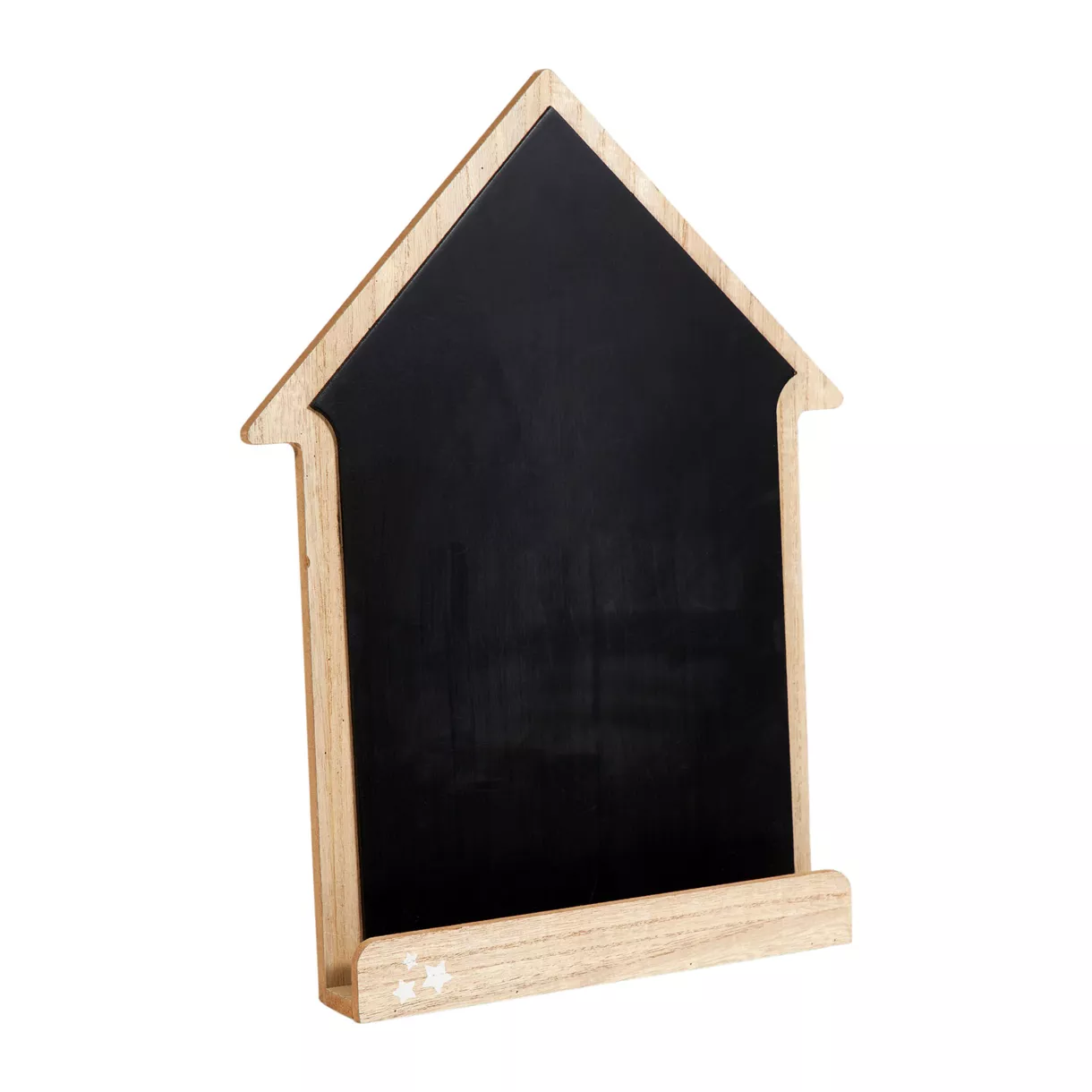 eminza Ardoise chevalet enfant bois (30 x 40 cm) Maison Marron