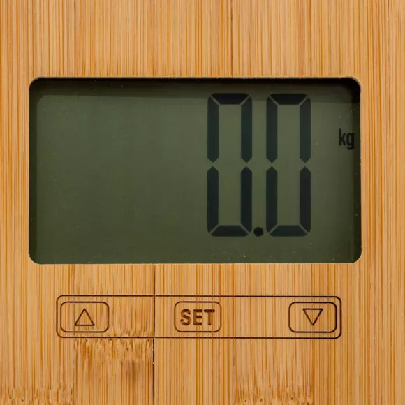 Eminza Balance Pèse Personne électronique Impédancemètre Bambou