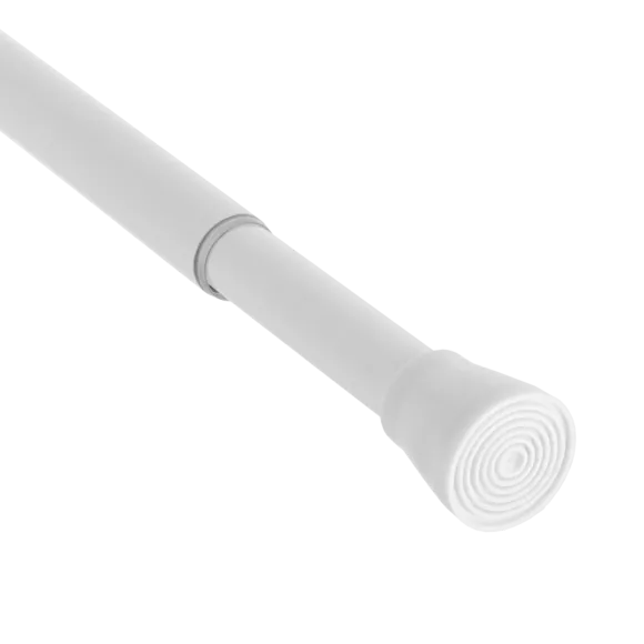Eminza Barre De Rideau De Douche Autobloquante (de 105 à 250 Cm) Blanc
