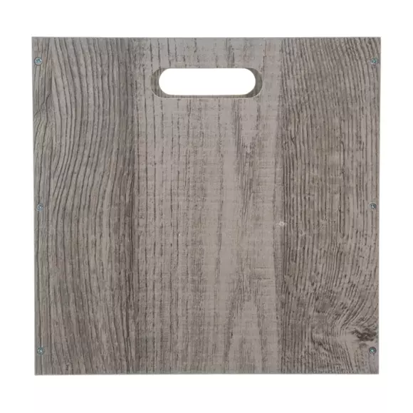 Eminza Boite De Rangement (31 X 31 X 31 Cm) Mano Grise