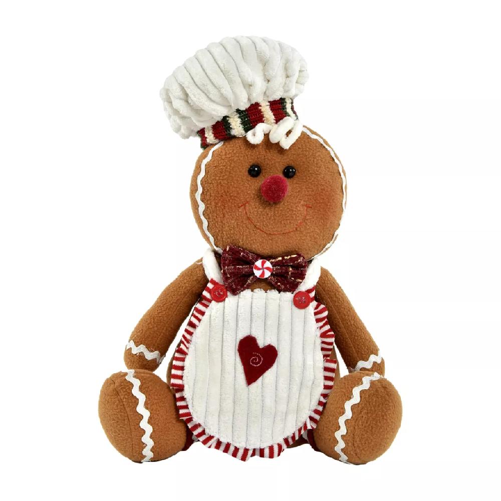 eminza Bonhomme pain d'épices (H32 cm) Manala Cuisinier assis