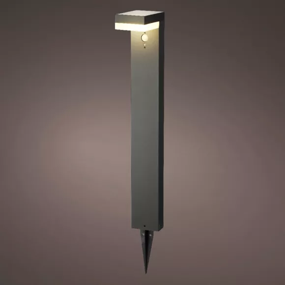 Eminza Borne De Jardin Solaire 600 Lumens (H70 Cm) Elite Gris Anthracite