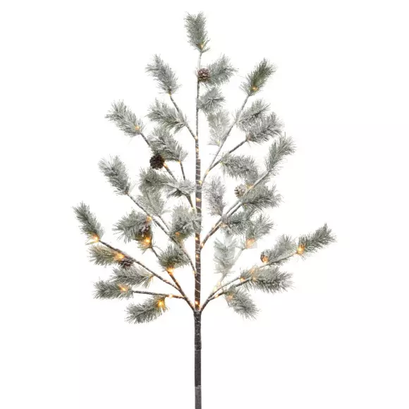 Eminza Branche De Sapin Lumineuse (180 Cm) Jana Blanc Chaud