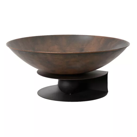 Eminza Braséro D'extérieur (D58 X H26 Cm) Flambo Brun Antique