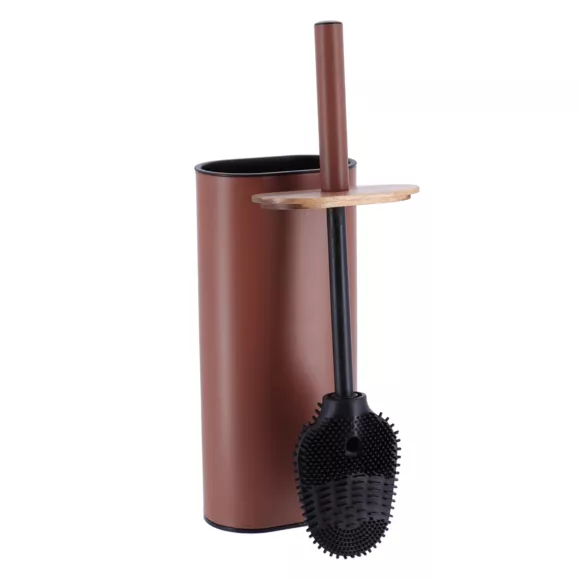 Eminza Brosse WC Couvercle Acacia Season Color Ambre