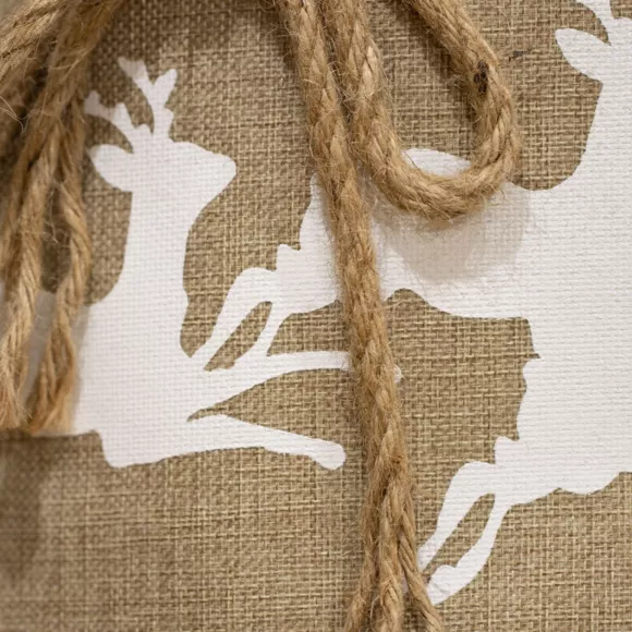 Eminza Cache Pied De Sapin Jute (D68 Cm) Rennes De Noël