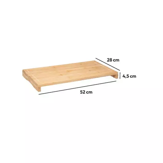 Eminza Cache Plaques De Cuisson (52 X 28 Cm) Siao Naturel