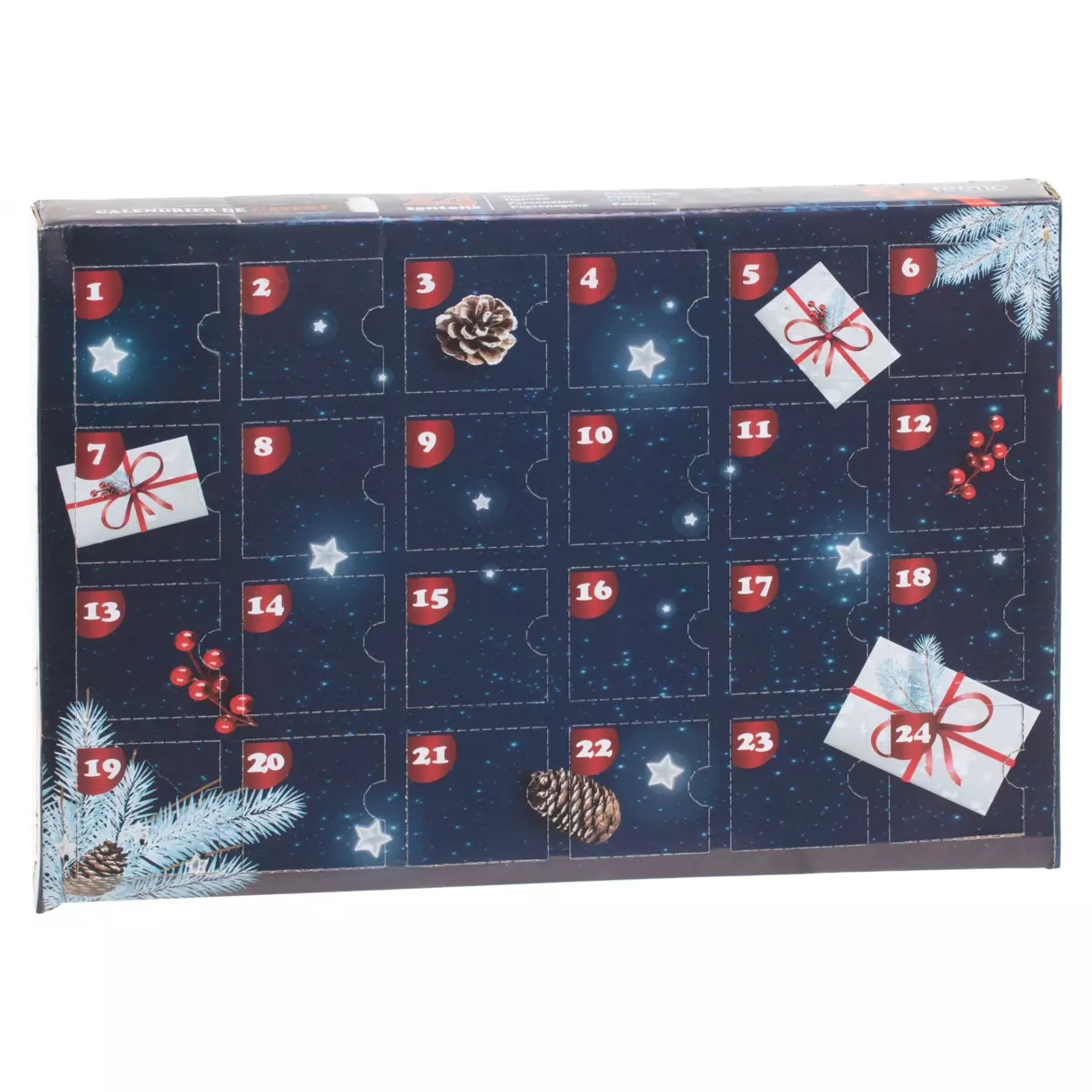 eminza Calendrier de l'Avent Personnages pour village de noel