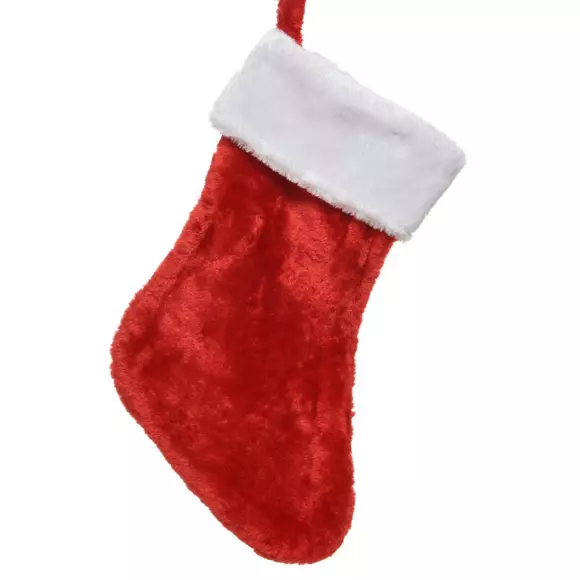 Eminza Chaussette De Noël (H46 Cm) Alice Douceur Rouge