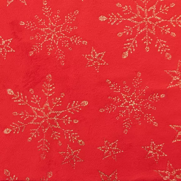 Eminza Chemin De Table (300 X 28 Cm) Cristaux Pailletés Rouge