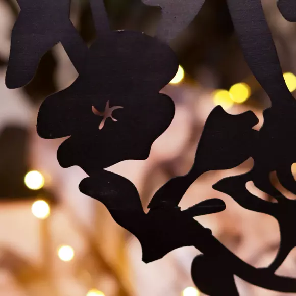 Eminza Cheminée Brasero Extérieur (D50 X H63 Cm) Ajourée Noir