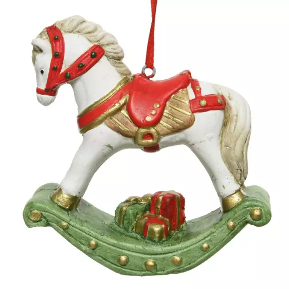 Eminza Cheval à Bascule à Suspendre (H11 Cm) Petit Canasson