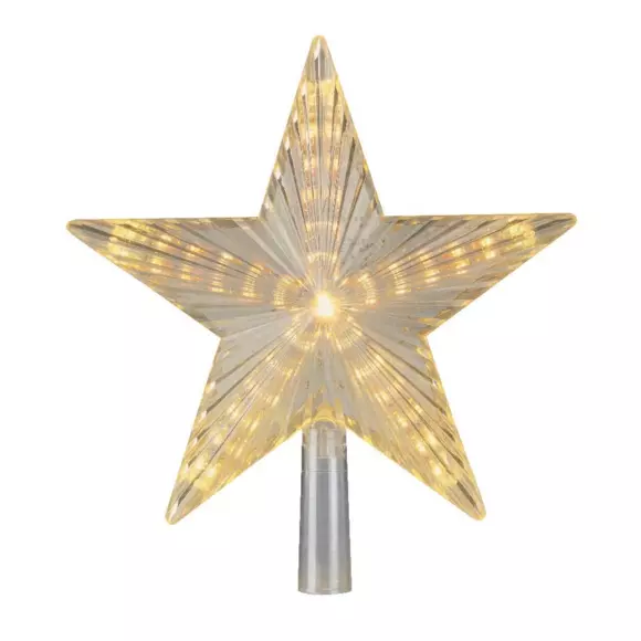 Eminza Cimier De Sapin Lumineux Moderny Blanc Chaud