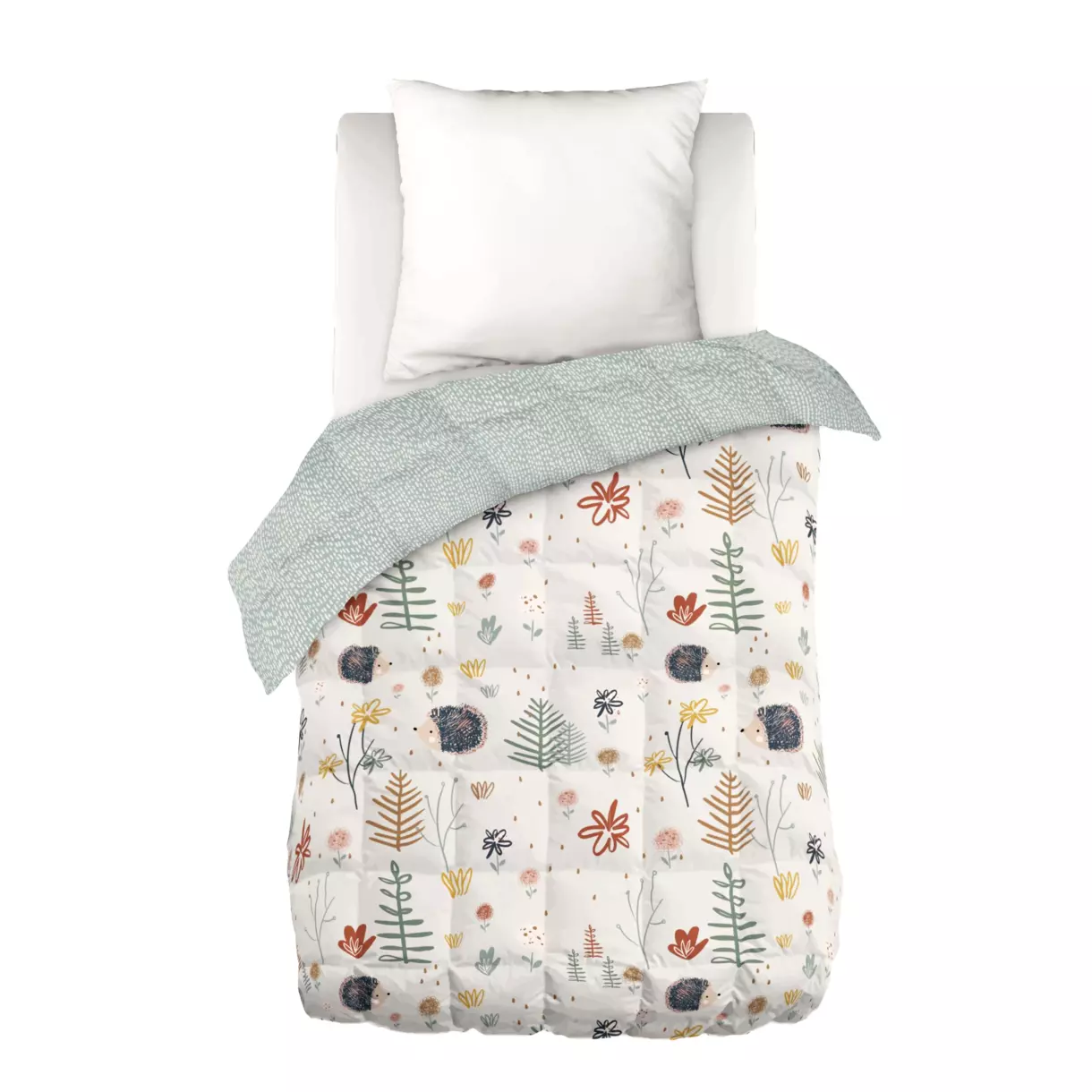 eminza Couette imprimée enfant (140 x 200 cm) Polisson Multicolore