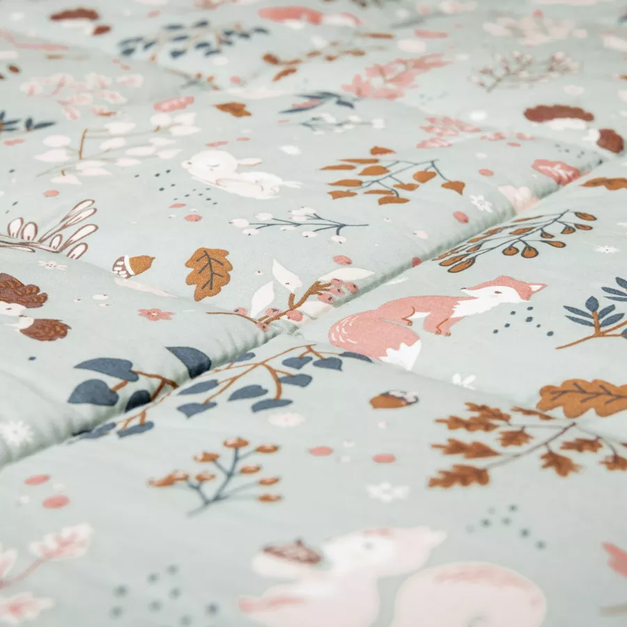 Eminza Couette Imprimée Enfant Et Sa Taie D'oreiller (140 X 200 Cm) Tamia Multicolore