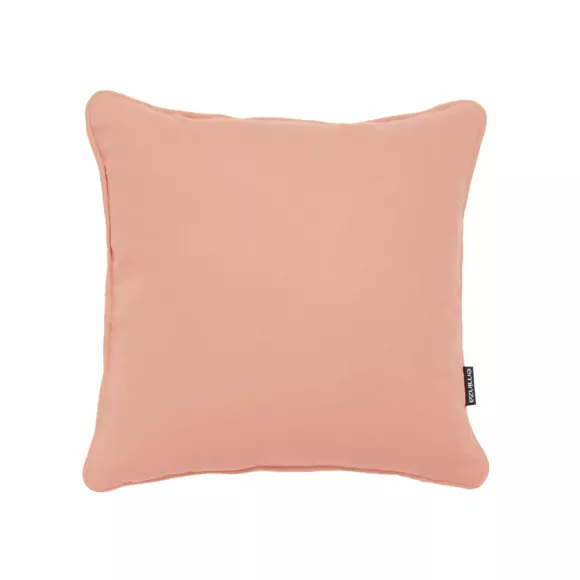 Eminza Coussin Carré Coton (40 X 40 Cm) Pixel Rose Pêche
