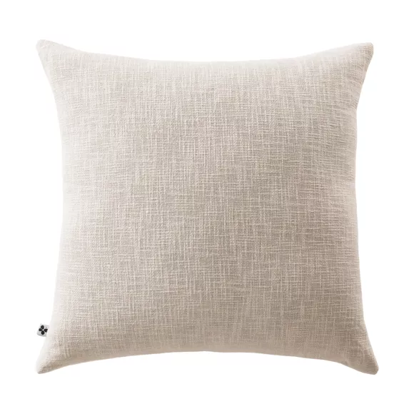 Eminza Coussin Carré Coton (60 X 60 Cm) Sixtine Beige