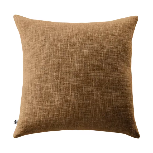 Eminza Coussin Carré Coton (60 X 60 Cm) Sixtine Camel