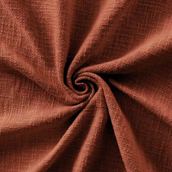 Eminza Coussin Carré Coton (60 X 60 Cm) Sixtine Terracotta