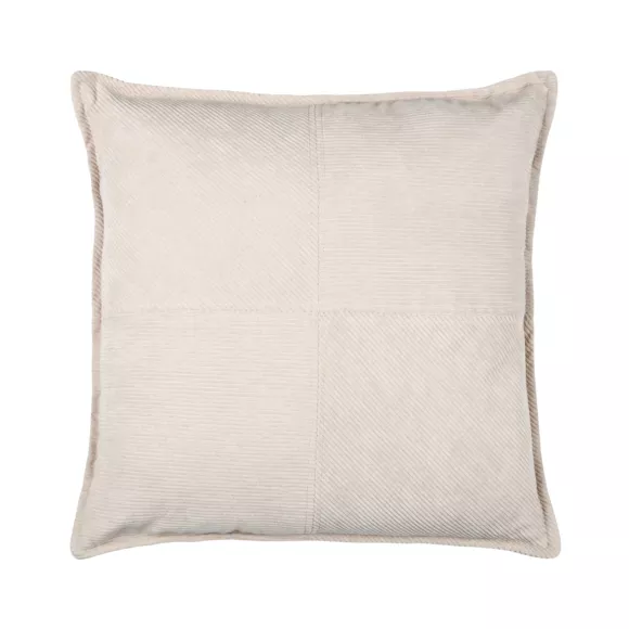 Eminza Coussin Carré Velours (45 X 45 Cm) Dandy Beige