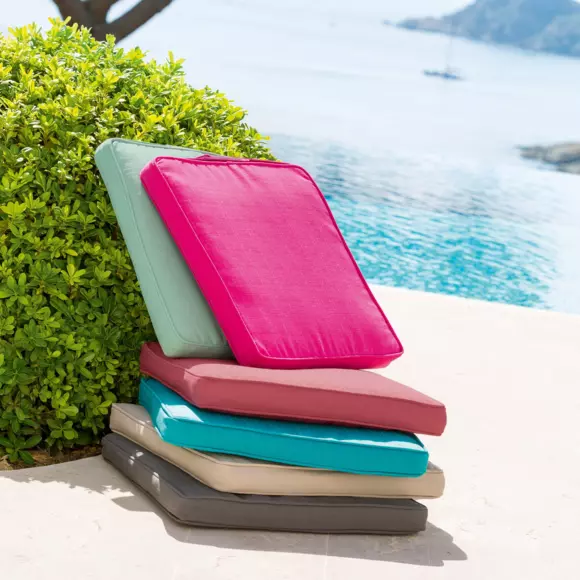 Eminza Coussin De Chaise Extérieur Carré (40 X 40 Cm) Korai Beige