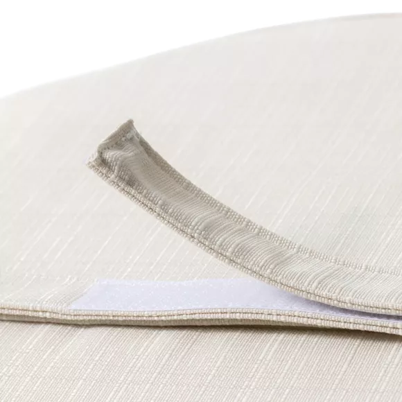 Eminza Coussin De Chaise Extérieur Rond (40 Cm) Sunset Ecru