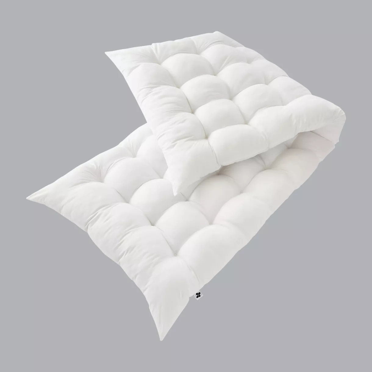 eminza Coussin de garnissage bain de soleil microfibre (70 x 190 cm) Malo Blanc
